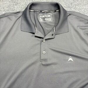 Arctic Cool Hydrofreeze X Polo Mens XL Gray Performance Short Sleeve Excellent